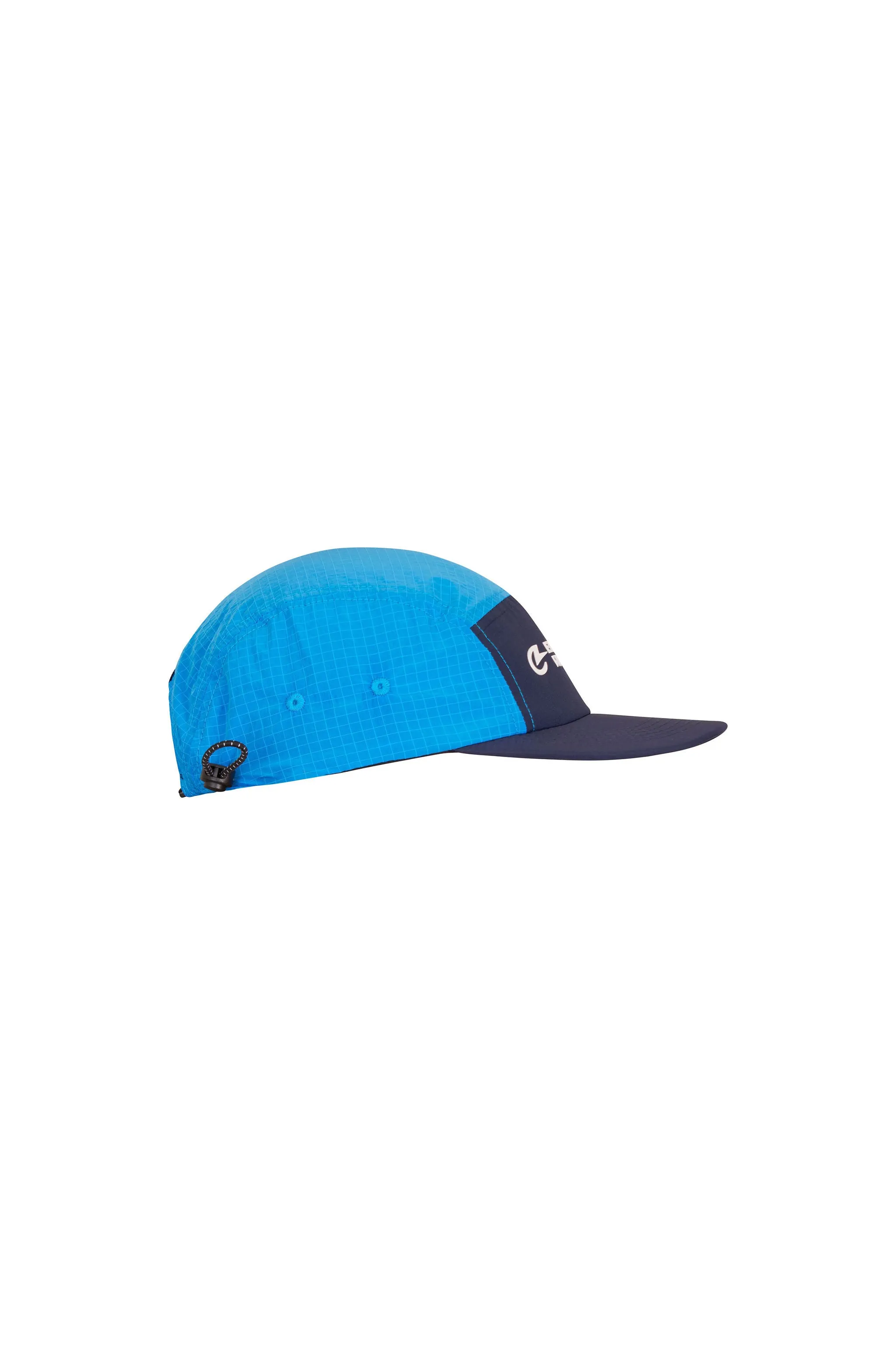Performance Running Hat | Double Blue w/ Elastic Cord