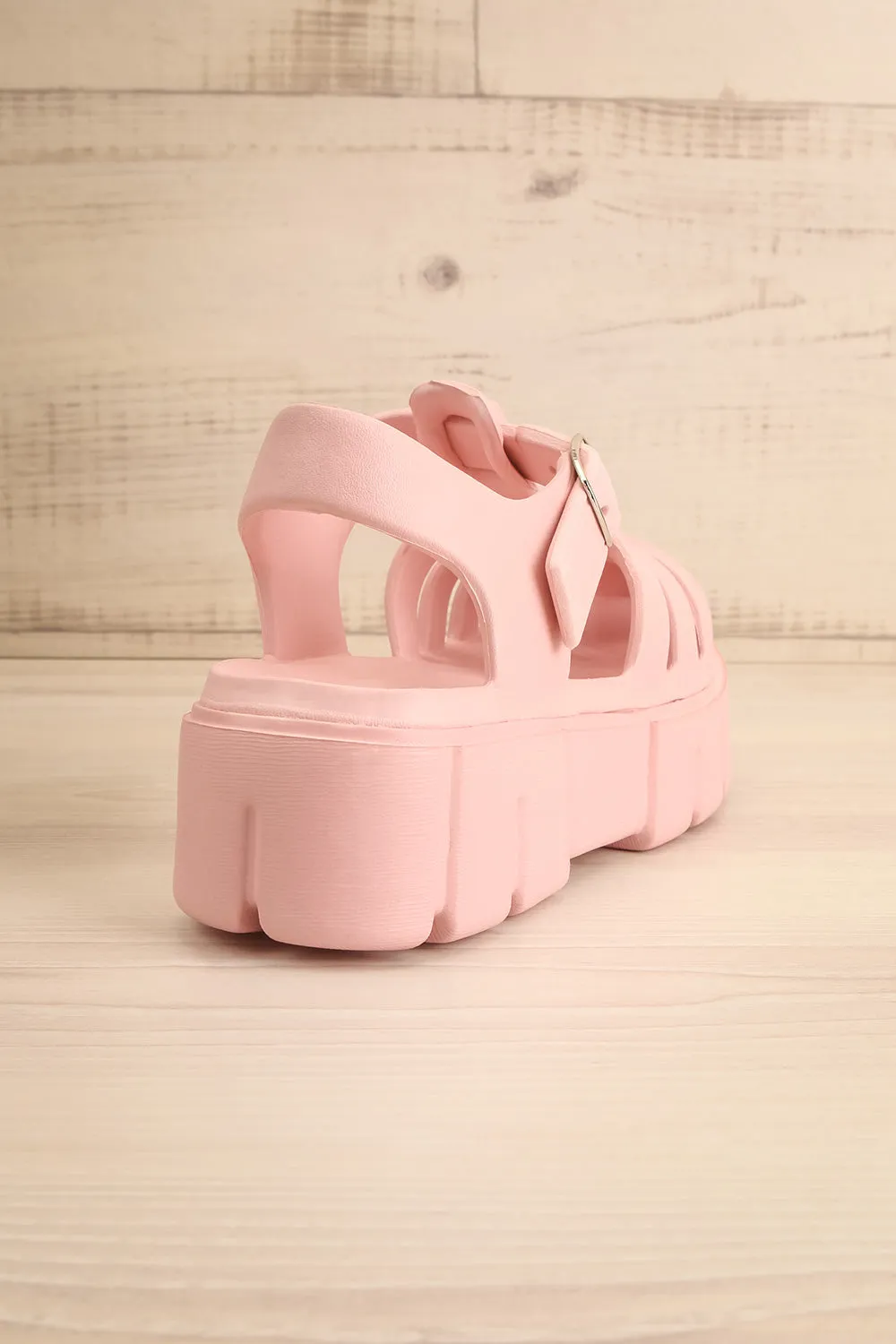 Rarea Pink | Platform Fisherman Sandals
