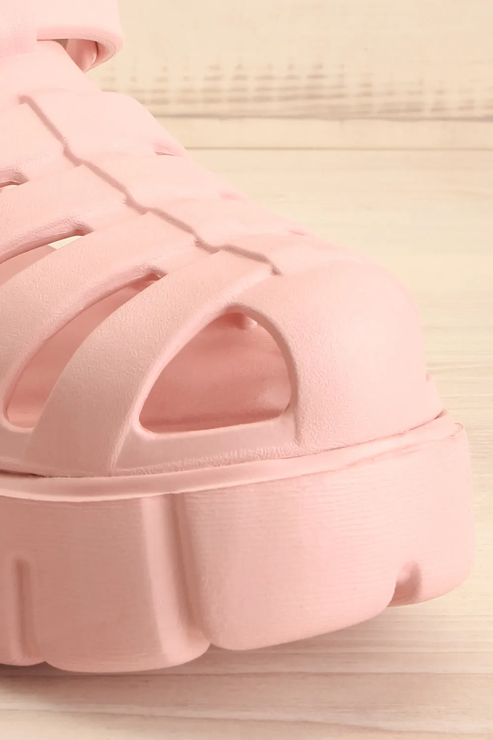 Rarea Pink | Platform Fisherman Sandals