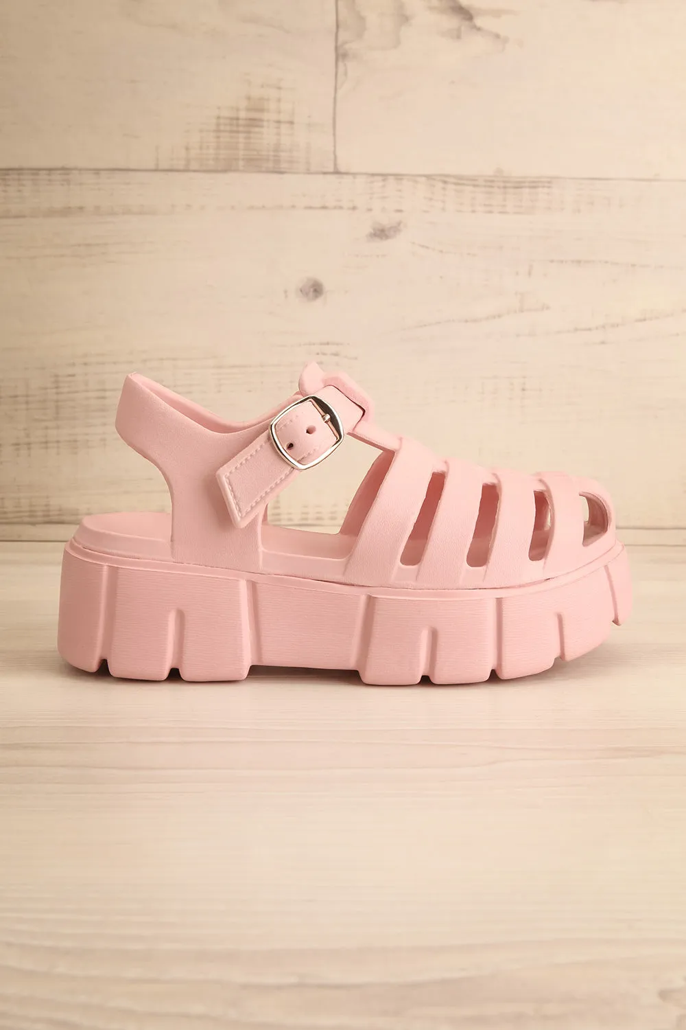 Rarea Pink | Platform Fisherman Sandals