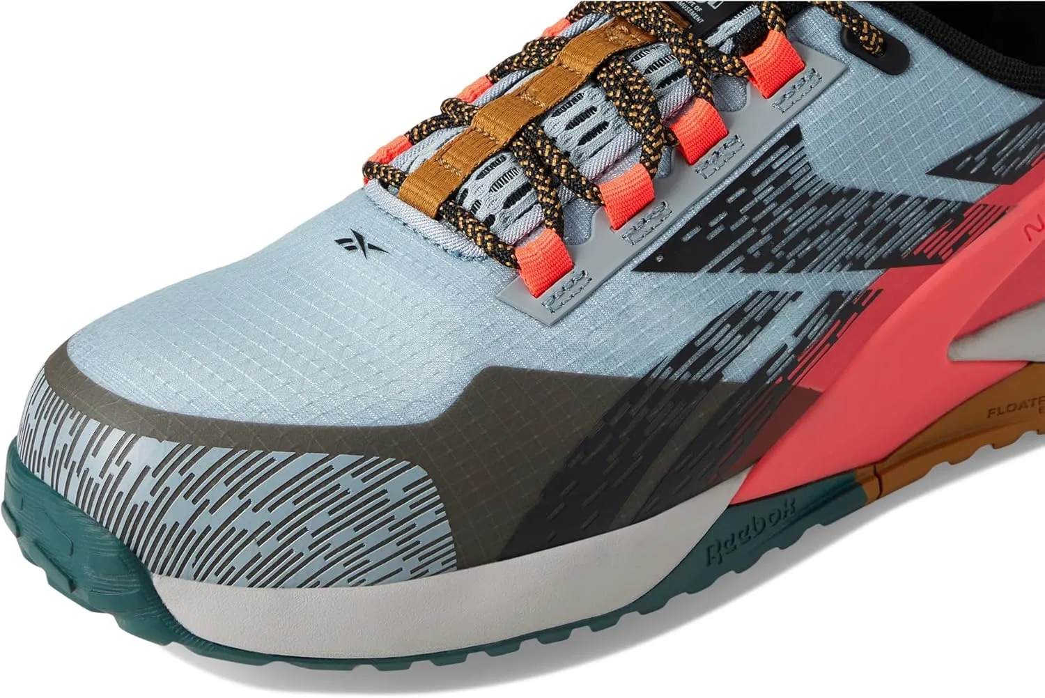 Reebok Women's Rb382 Nano X1 Adventure Work Construction Shoe Blue Safety