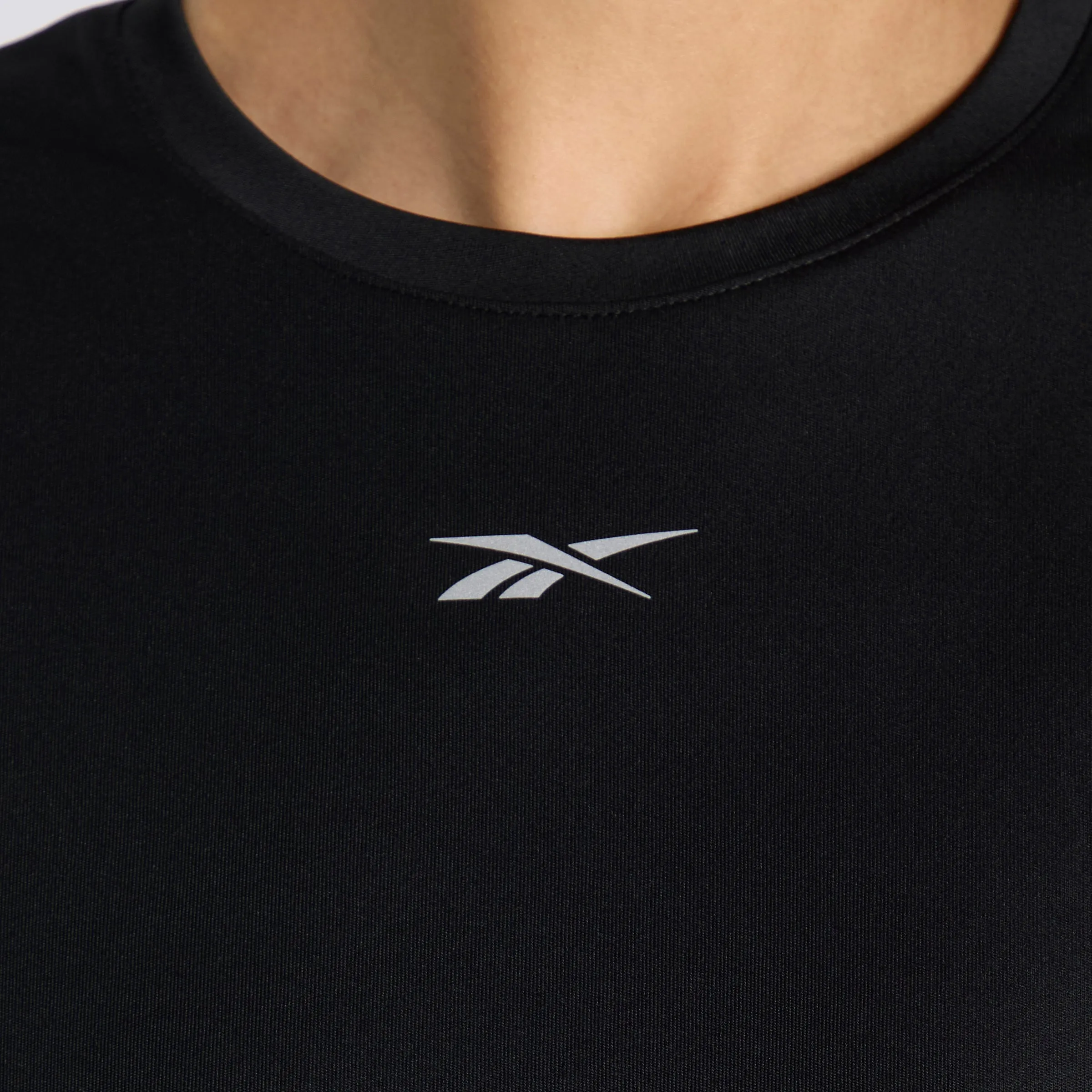 Running Ss Speedwick Tee Black