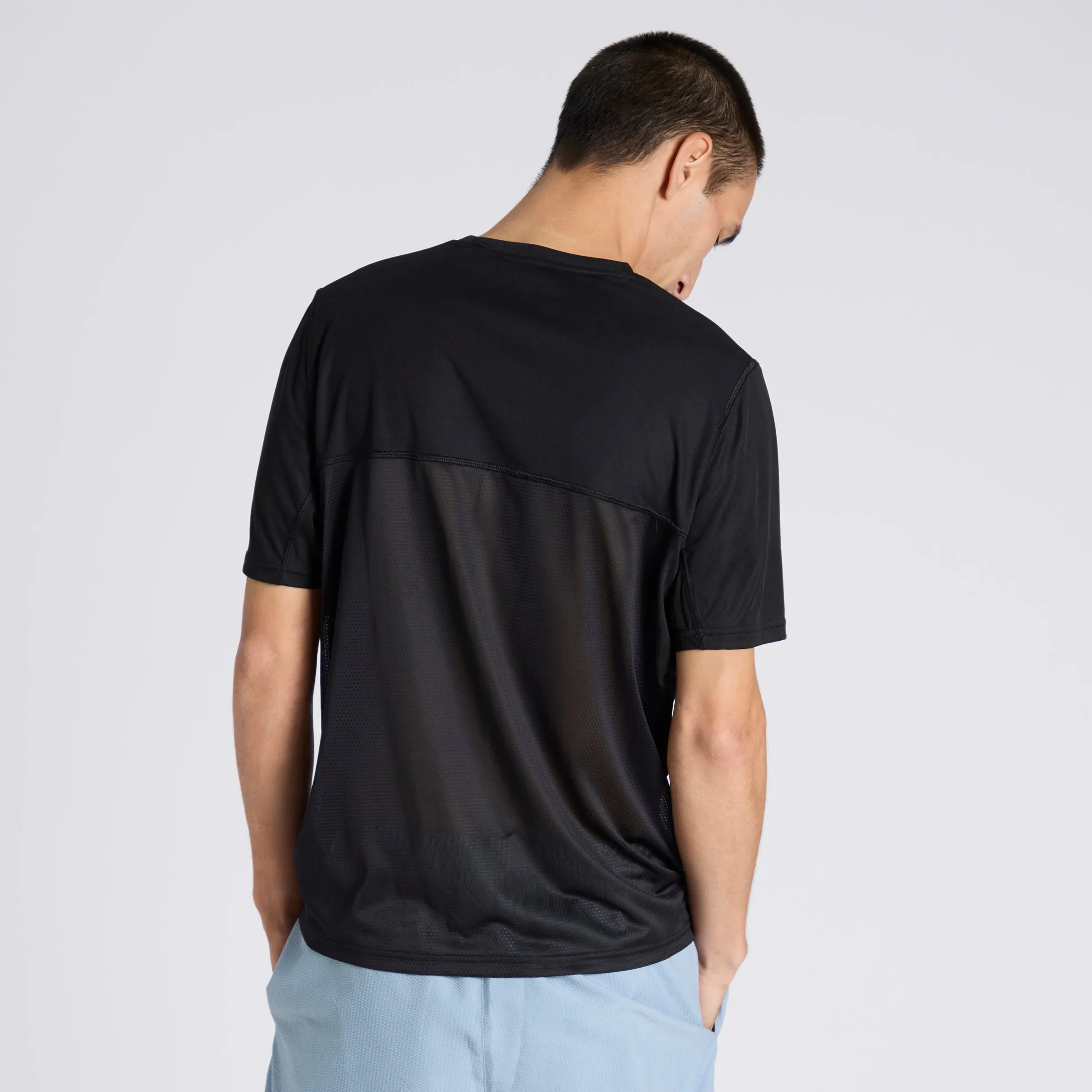 Running Ss Speedwick Tee Black