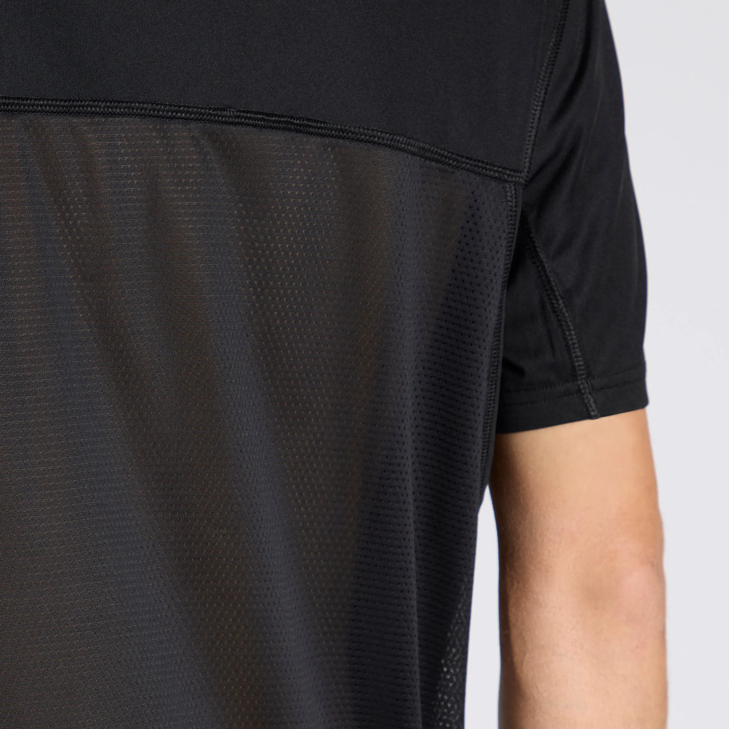 Running Ss Speedwick Tee Black