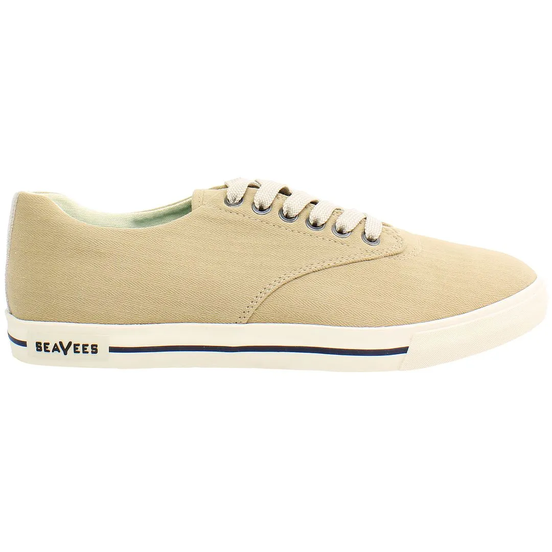 Seavees Hermosa Surfwash Mens Brown Plimsolls