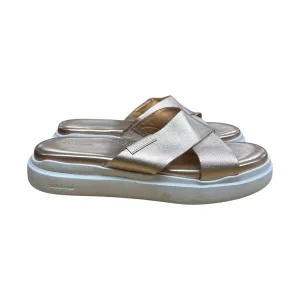 Shoes Flats By Cole-Haan In Copper, Size:8