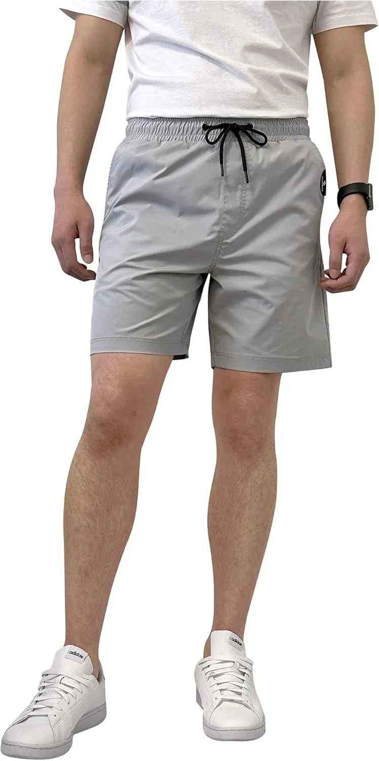 Southpole Men's Quick-Dry Water Resistant Nylon Shorts Inseam 7"