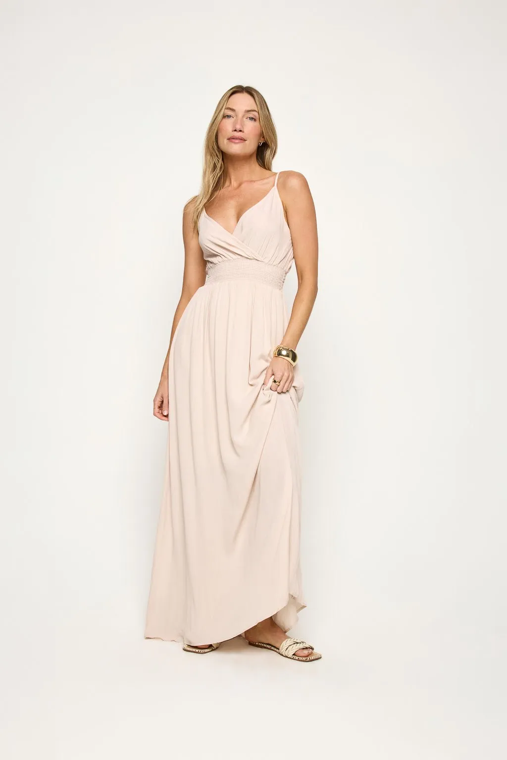 Teagan Spaghetti Strap Maxi Dress