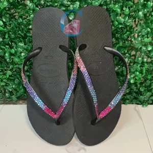 Thin Strap Havaianas gradation colour - 3 Rows *
