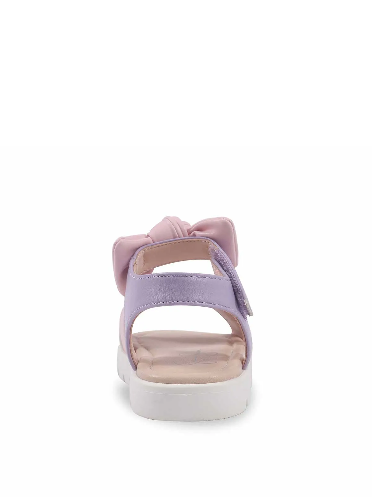 Toddler Tia Cross Sandals in Pink & Purple