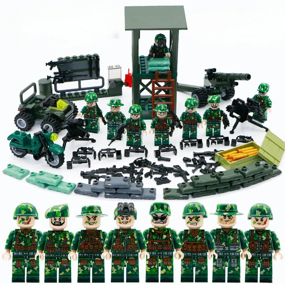 Valor Guard Jungle Outpost - Mil-Blox