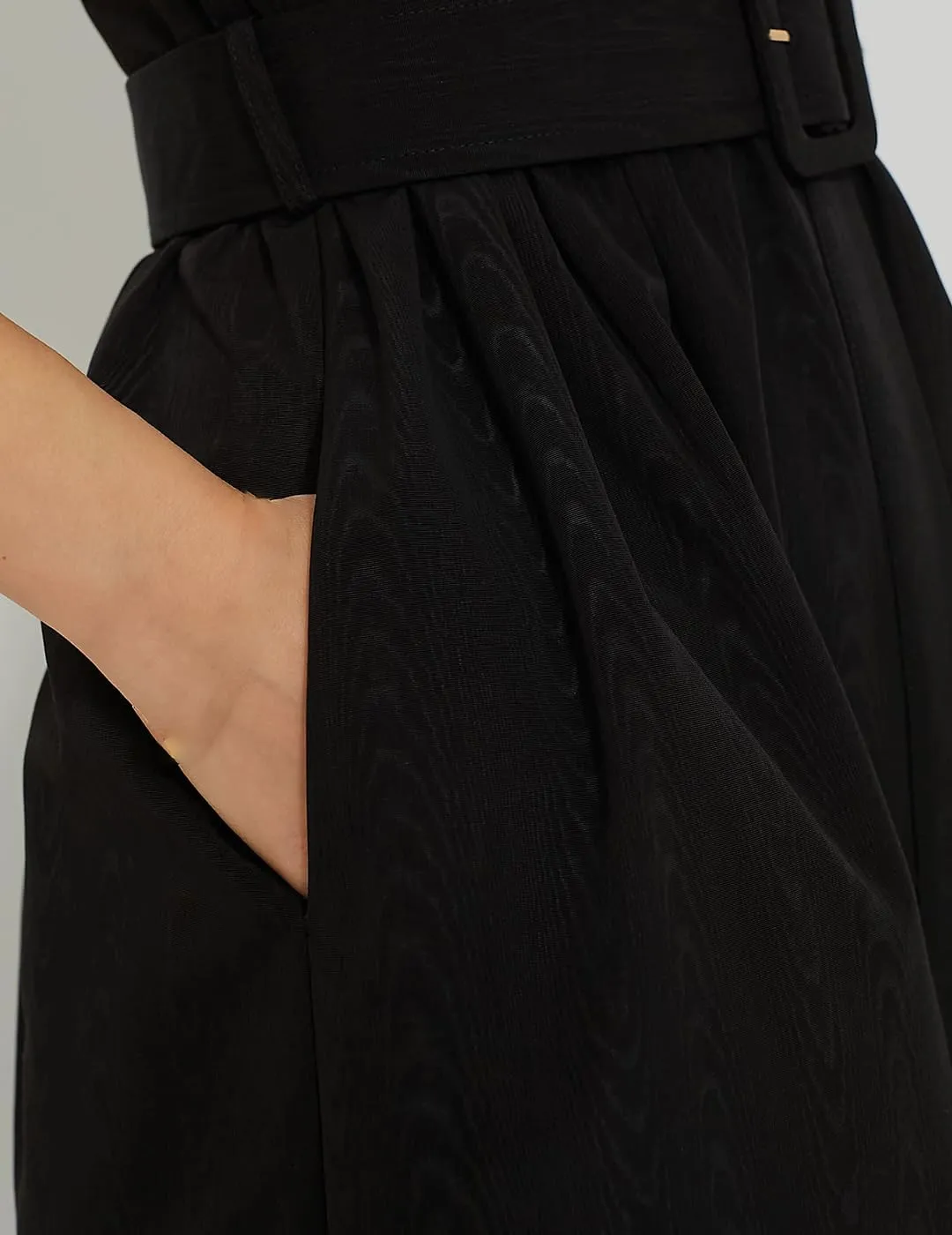 Women's Casual Button Shirt Dresses Short Sleeve Business Long Dresses Elegant Trench Coat with Pockets