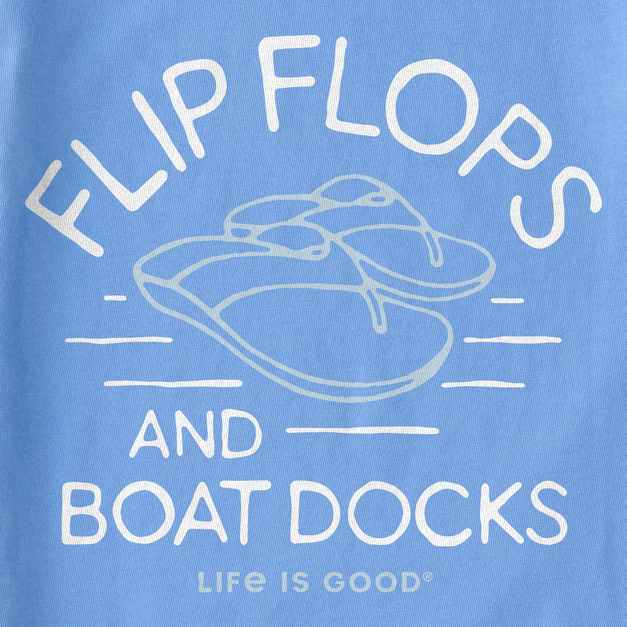 Women's Flip Flops & Boat Docks Crusher Tank