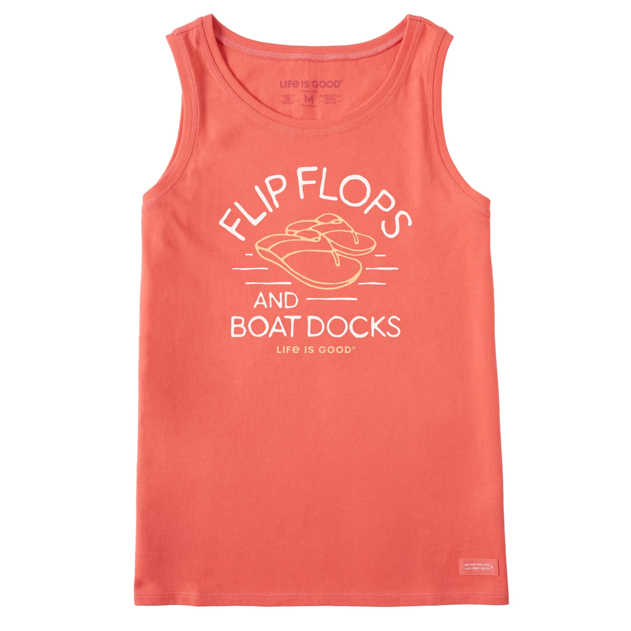 Women's Flip Flops & Boat Docks Crusher Tank