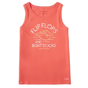 Women's Flip Flops & Boat Docks Crusher Tank