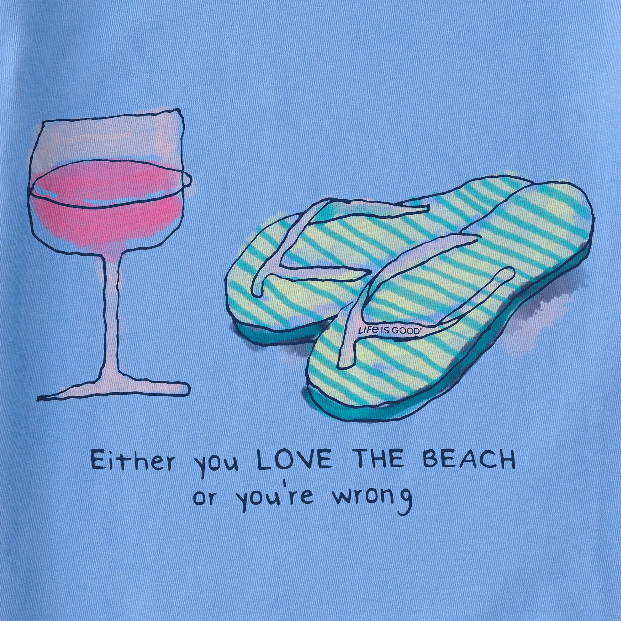 Women's Love the Beach Crusher Tank