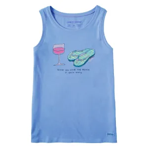 Women's Love the Beach Crusher Tank