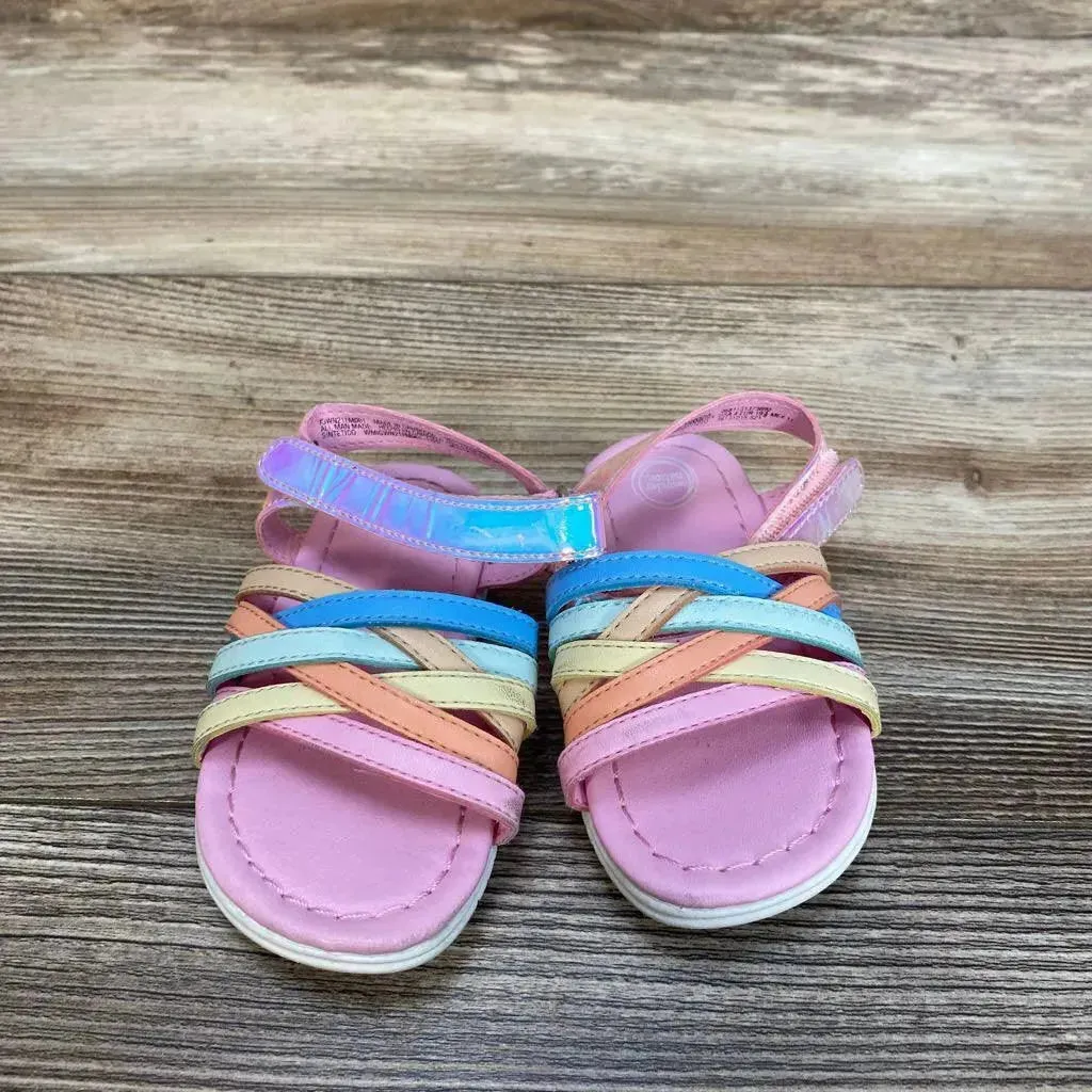 Wonder Nation Strappy Sandals sz 4c