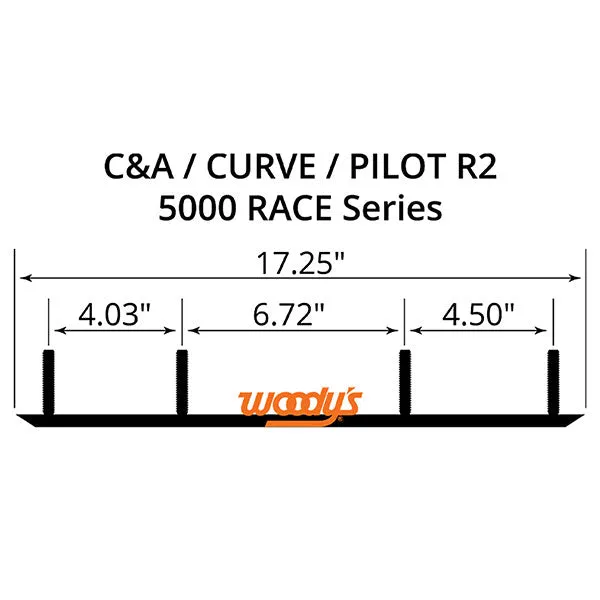 Woody's Maverick Aftermarket Carbide Runner - MCX-5000