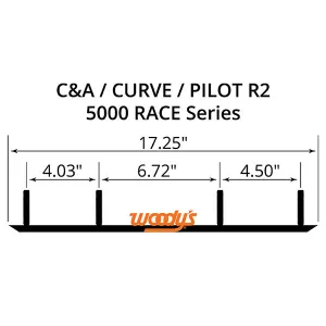 Woody's Maverick Aftermarket Carbide Runner - MCX-5000